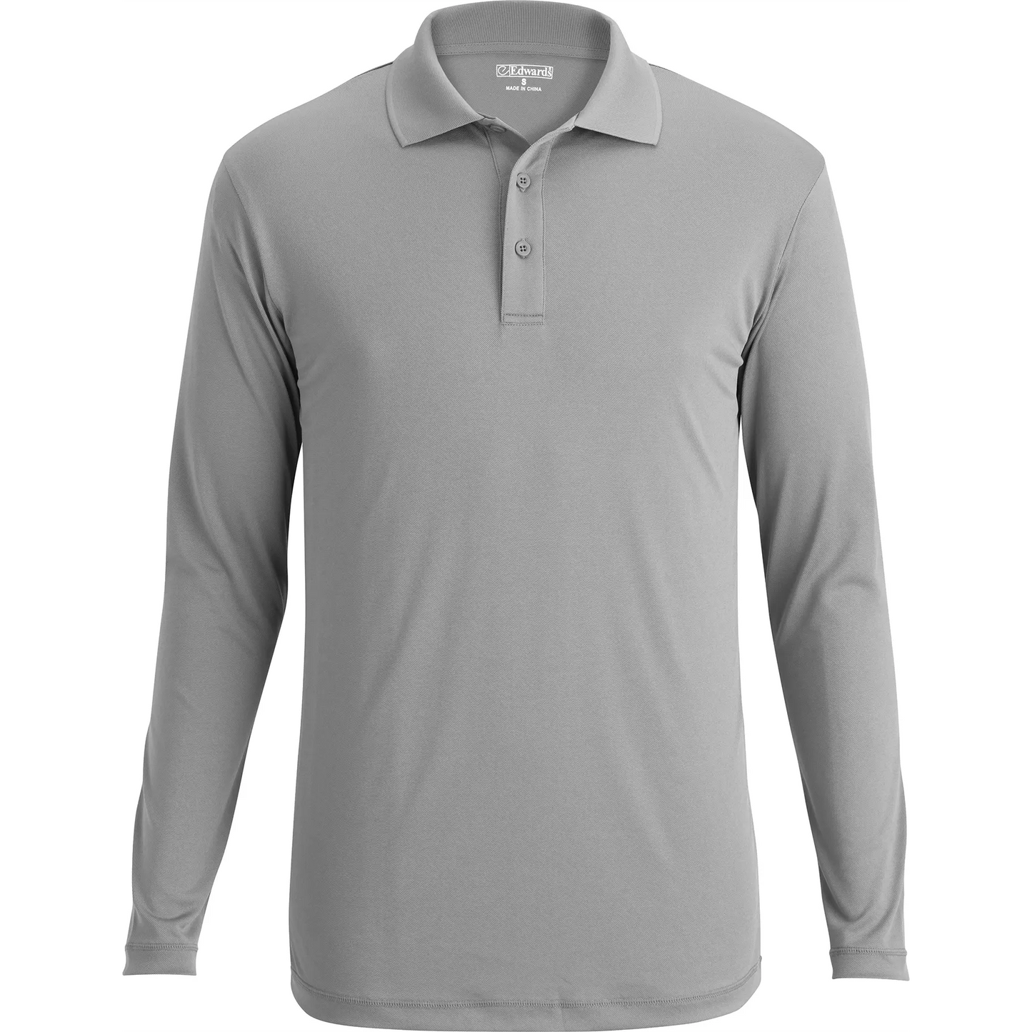 MINI PIQUE LONG SLEEVE UNISEX POLO 1527