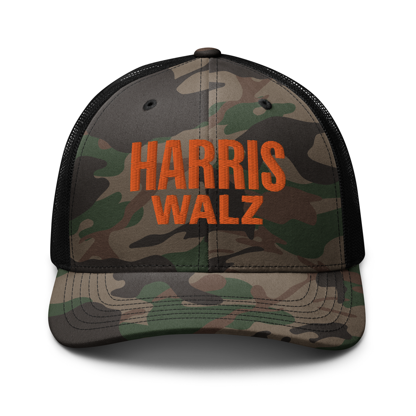 Harris Walz Camo Cap