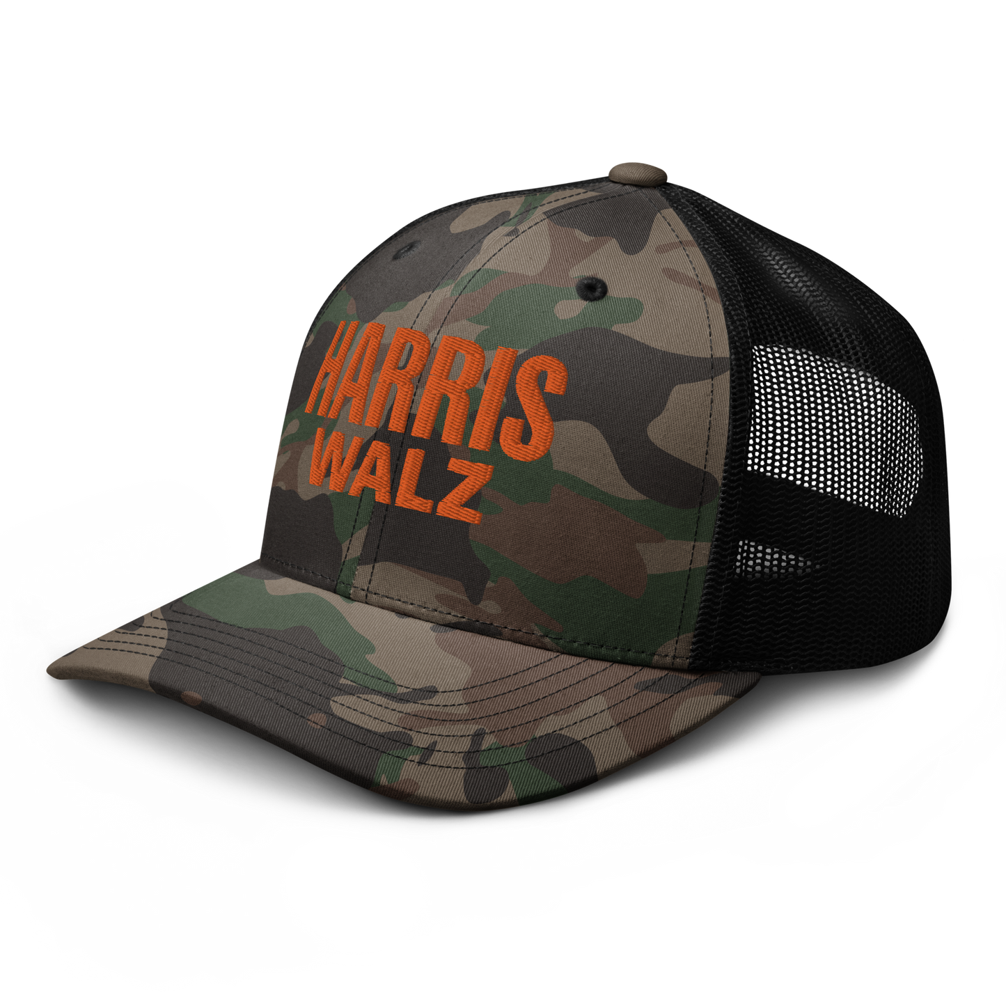 Harris Walz Camo Cap