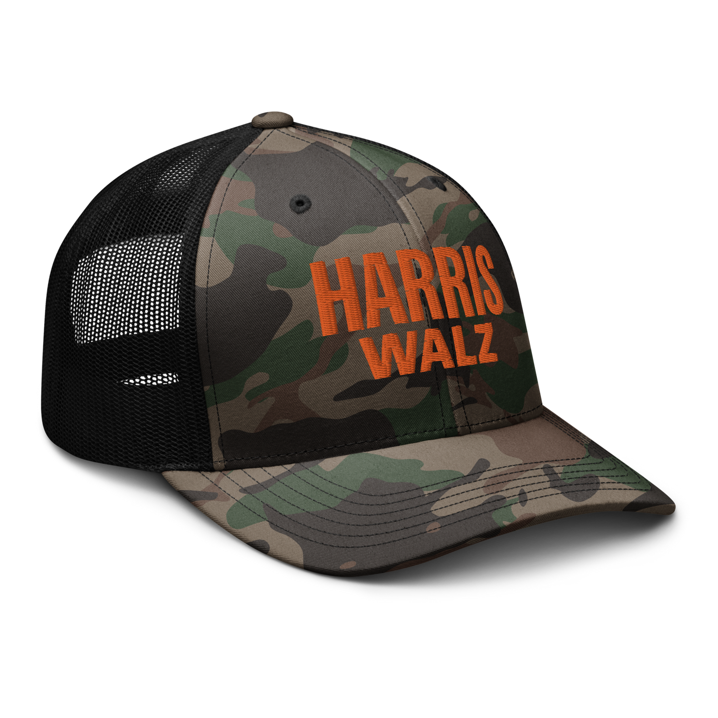 Harris Walz Camo Cap