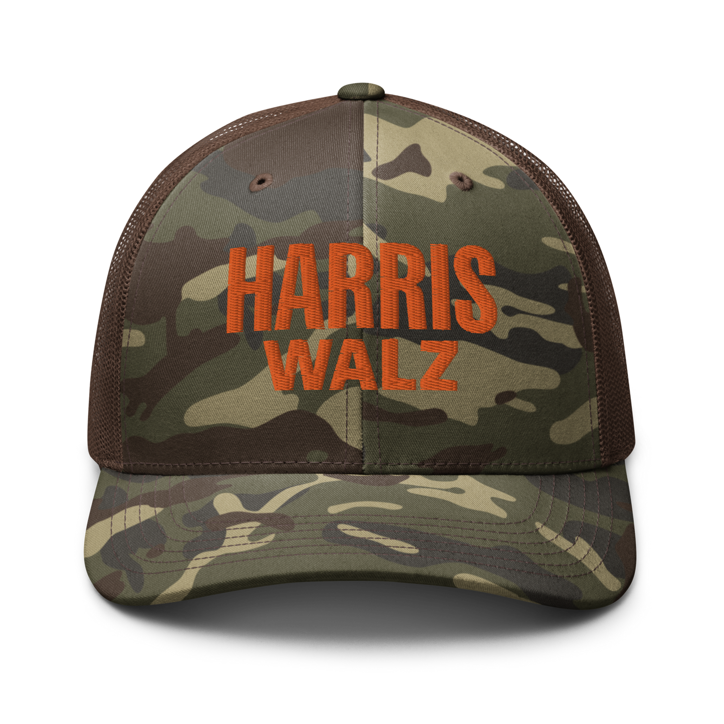 Harris Walz Camo Cap