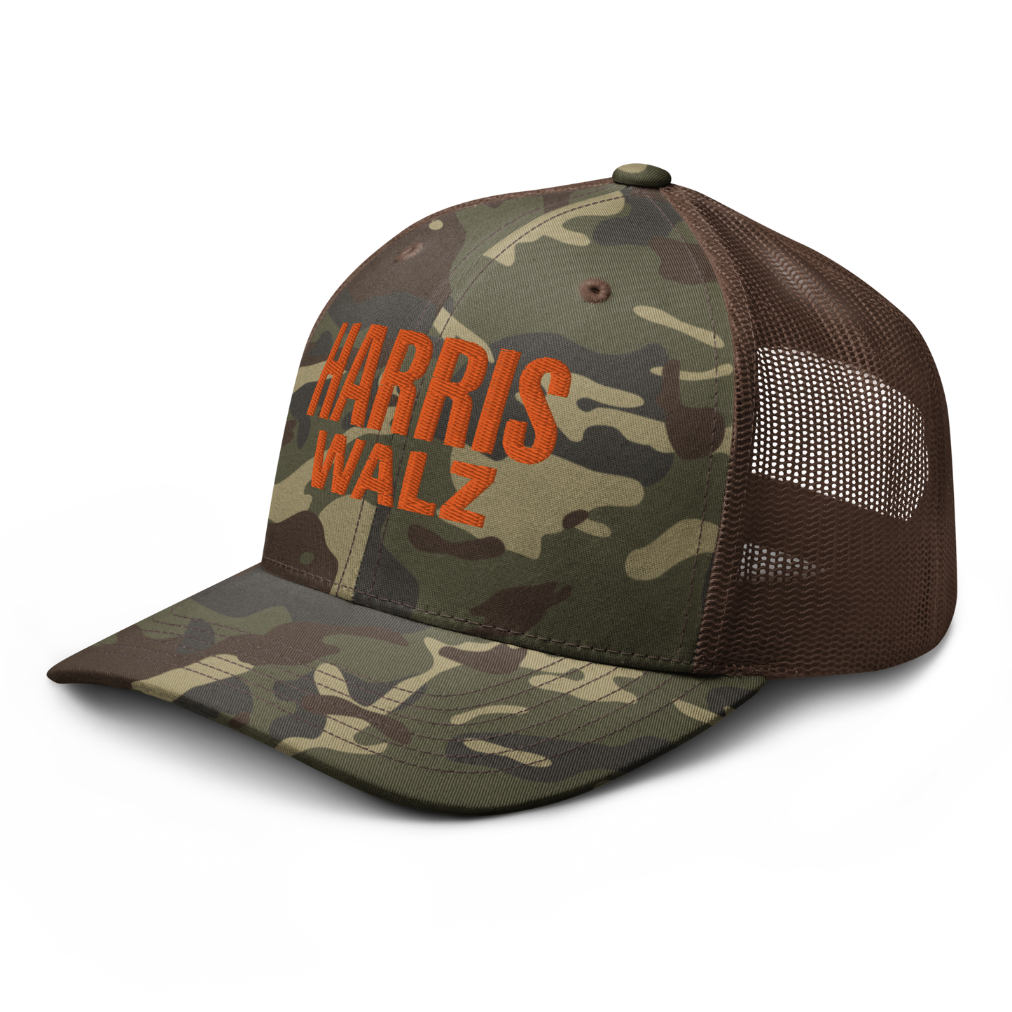 Harris Walz Camo Cap