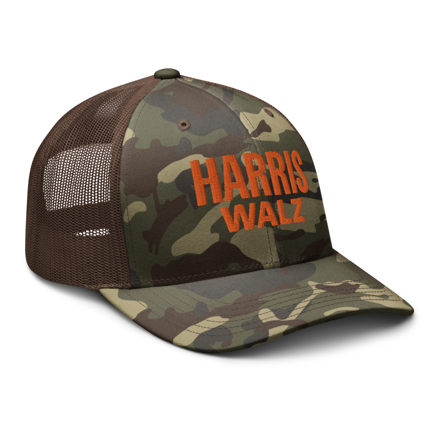 Harris Walz Camo Cap