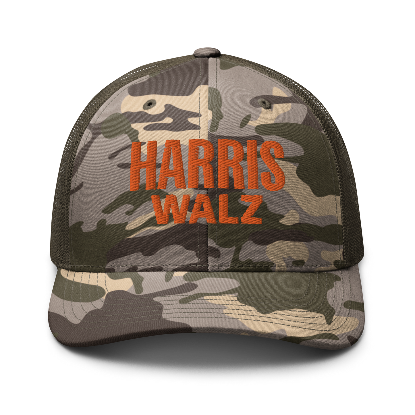 Harris Walz Camo Cap